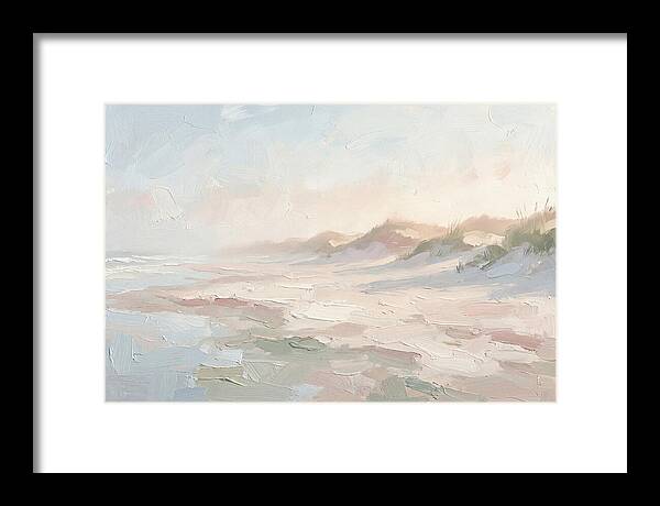 Sandy Beach Backed By Dunes