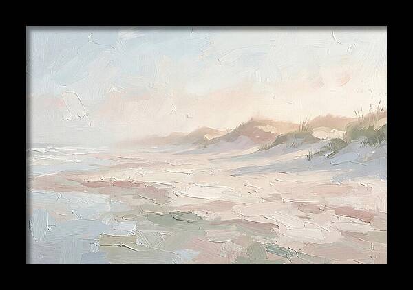 Sandy Beach Backed By Dunes