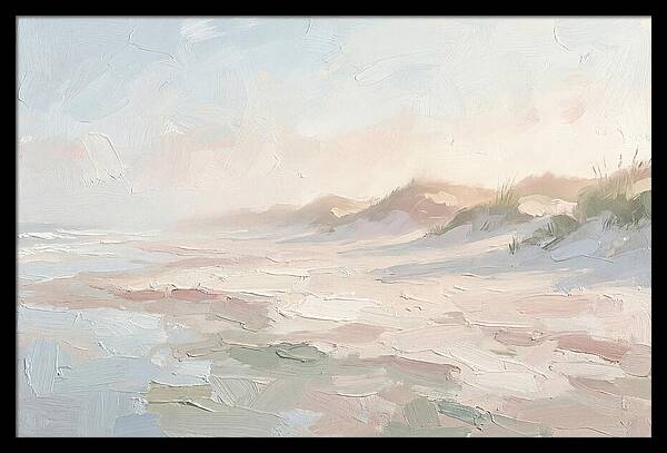 Sandy Beach Backed By Dunes