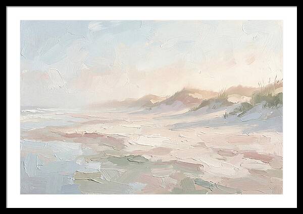 Sandy Beach Backed By Dunes