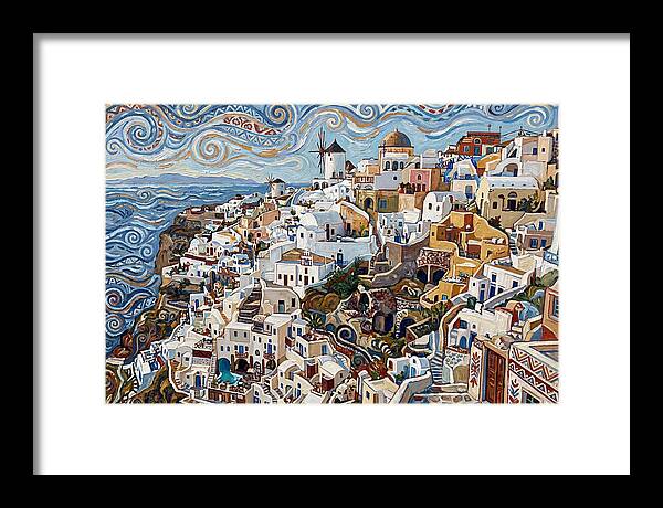 Santorini Cliff Village