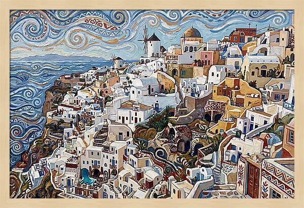 Santorini Cliff Village