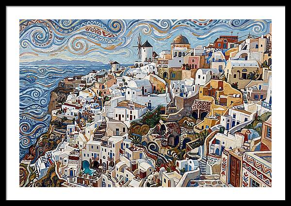 Santorini Cliff Village