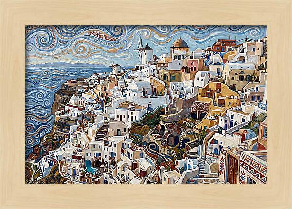 Santorini Cliff Village