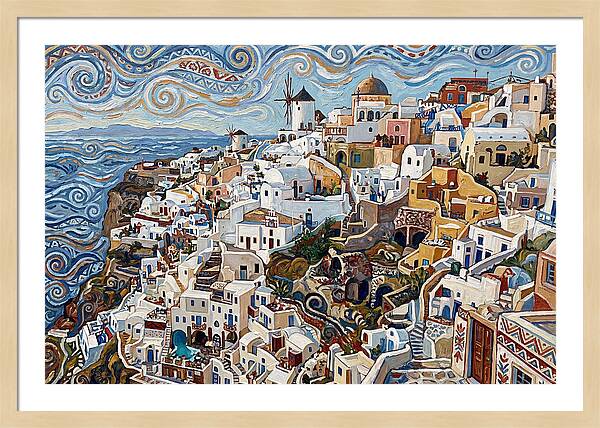 Santorini Cliff Village