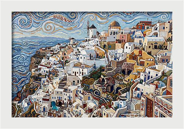 Santorini Cliff Village
