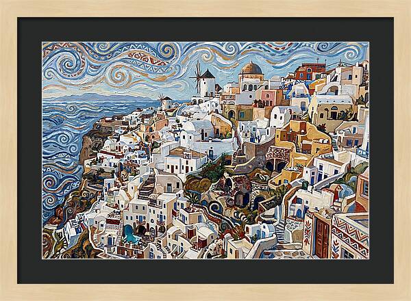 Santorini Cliff Village