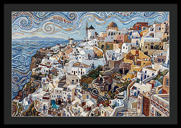 Santorini Cliff Village