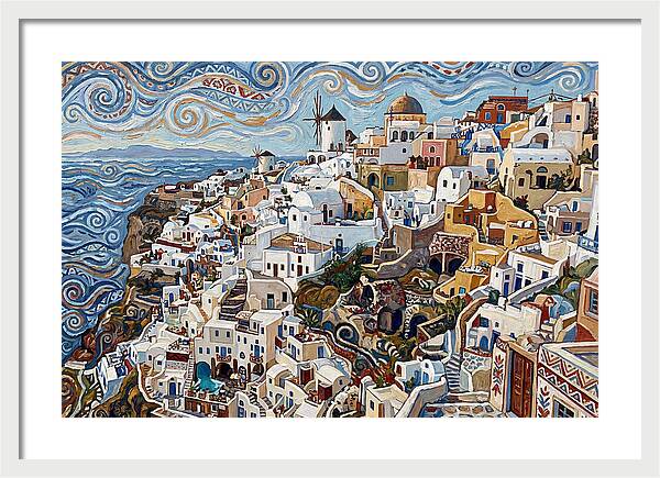 Santorini Cliff Village