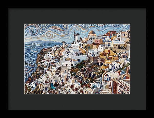 Santorini Cliff Village
