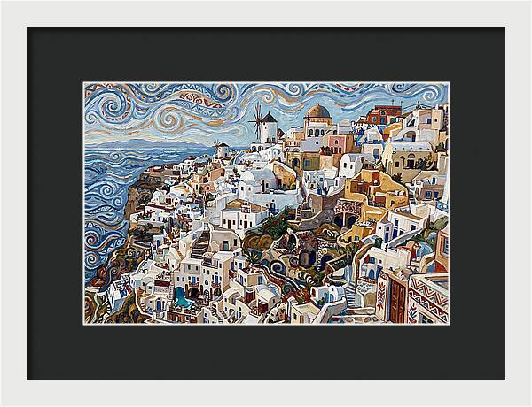 Santorini Cliff Village