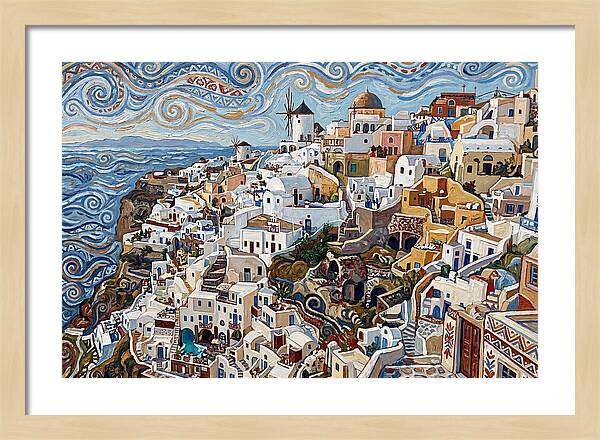 Santorini Cliff Village