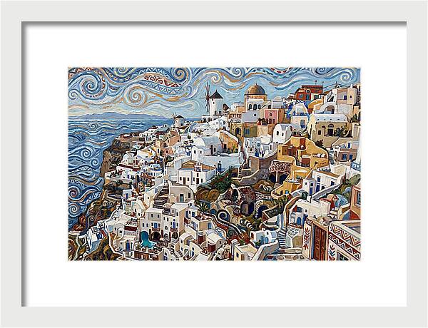 Santorini Cliff Village