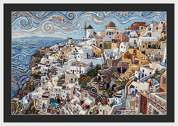Santorini Cliff Village