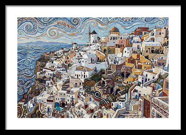 Santorini Cliff Village