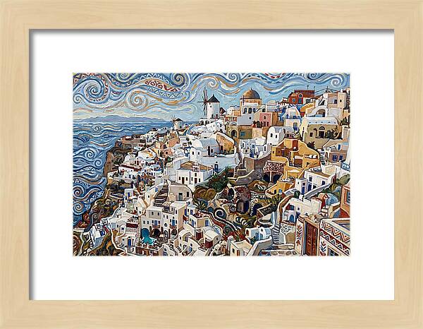 Santorini Cliff Village
