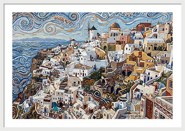 Santorini Cliff Village