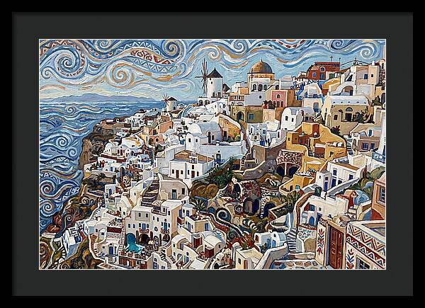 Santorini Cliff Village