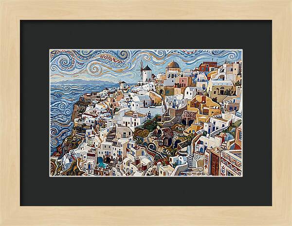 Santorini Cliff Village