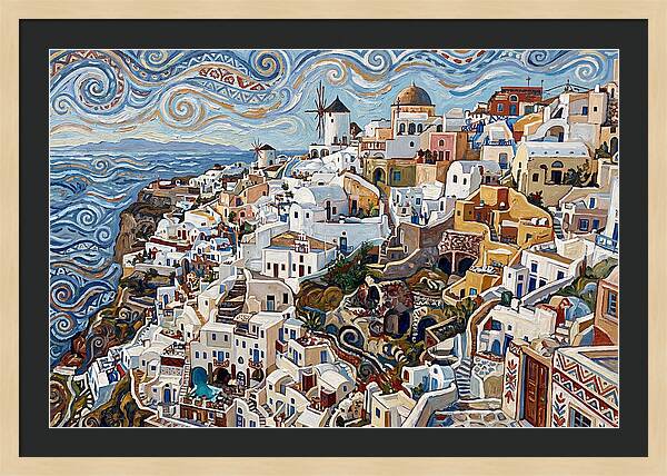 Santorini Cliff Village
