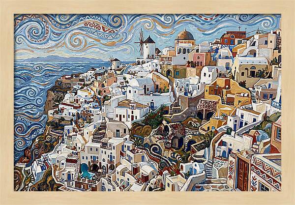 Santorini Cliff Village