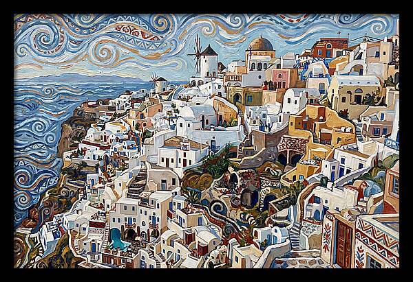 Santorini Cliff Village