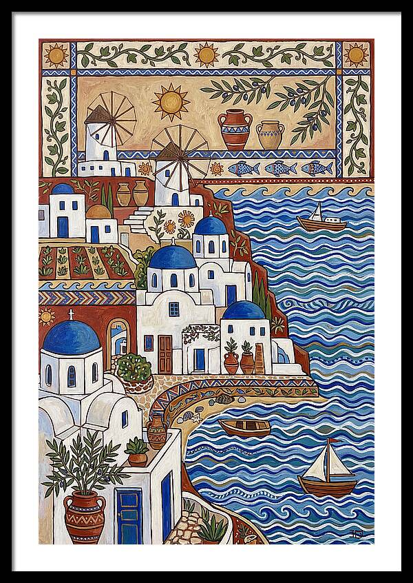 Santorini Coastal Charm