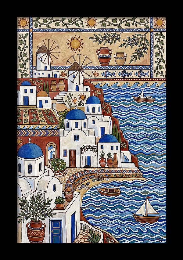 Santorini Coastal Charm
