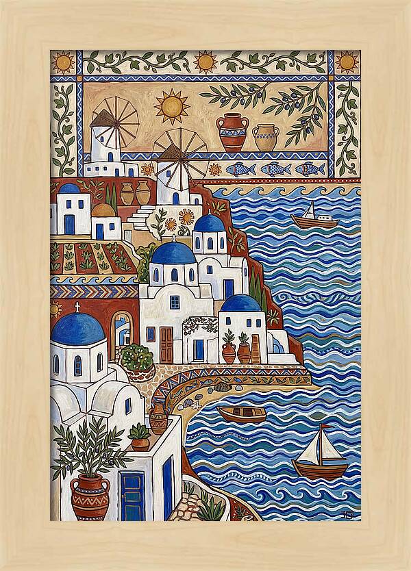 Santorini Coastal Charm