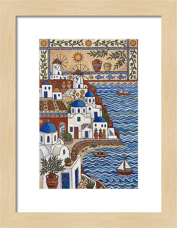 Santorini Coastal Charm