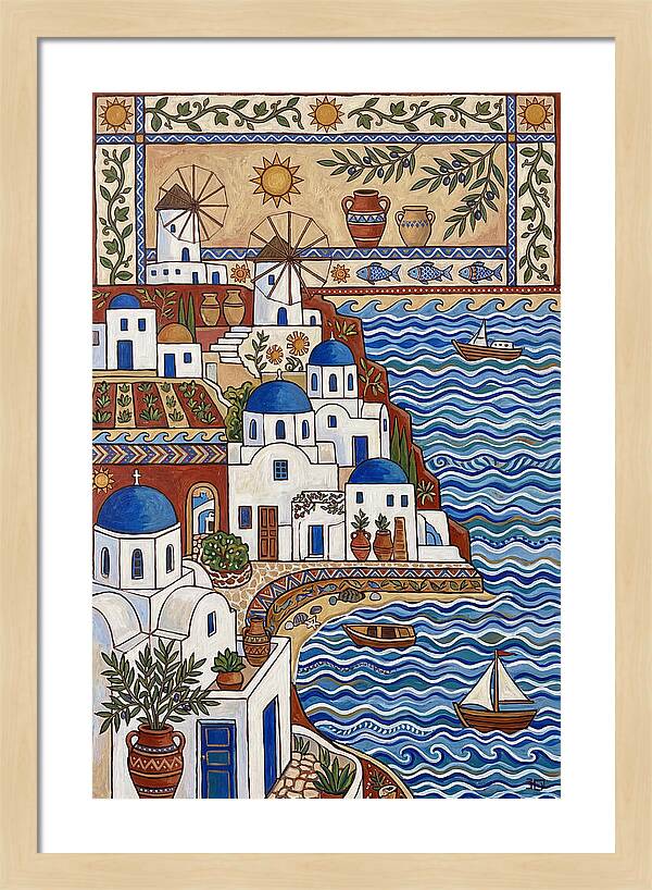 Santorini Coastal Charm