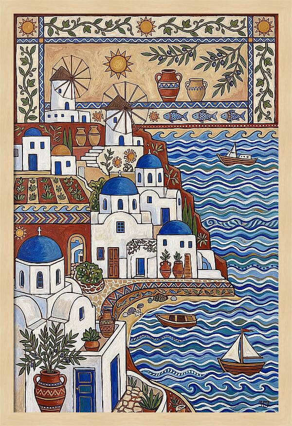 Santorini Coastal Charm