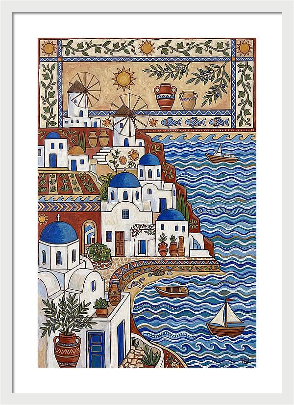 Santorini Coastal Charm