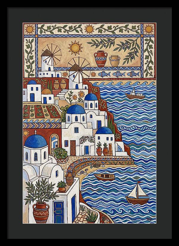 Santorini Coastal Charm