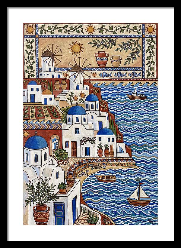 Santorini Coastal Charm