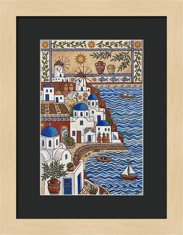 Santorini Coastal Charm