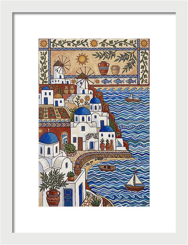 Santorini Coastal Charm