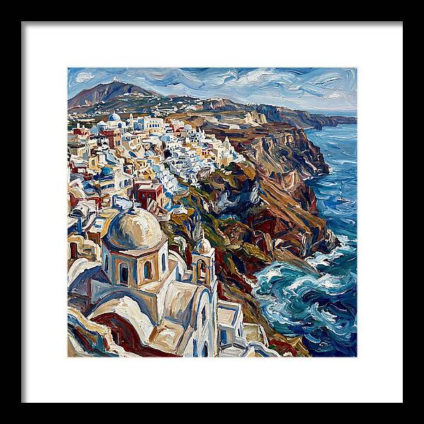 Santorini Coastal Serenity