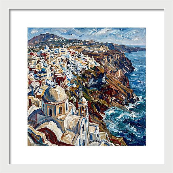 Santorini Coastal Serenity