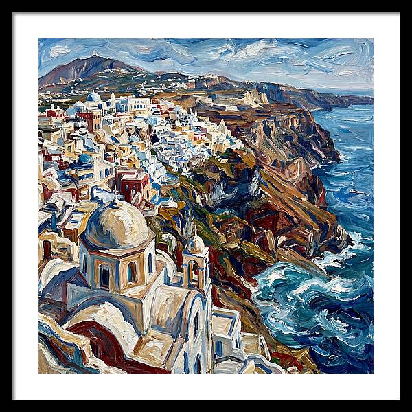 Santorini Coastal Serenity
