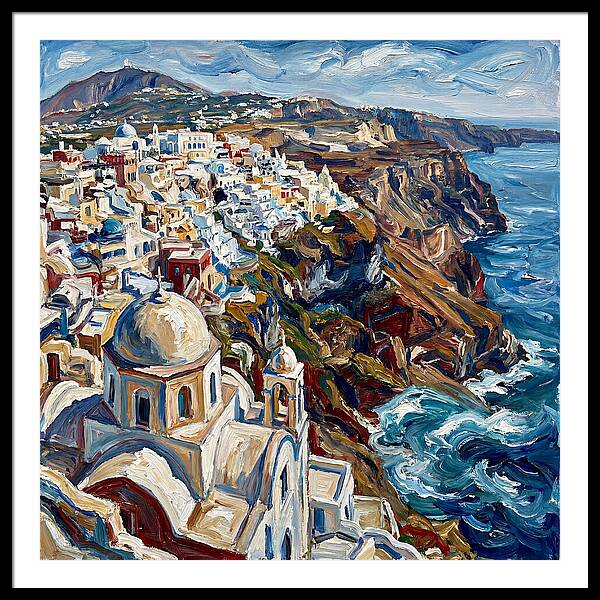 Santorini Coastal Serenity