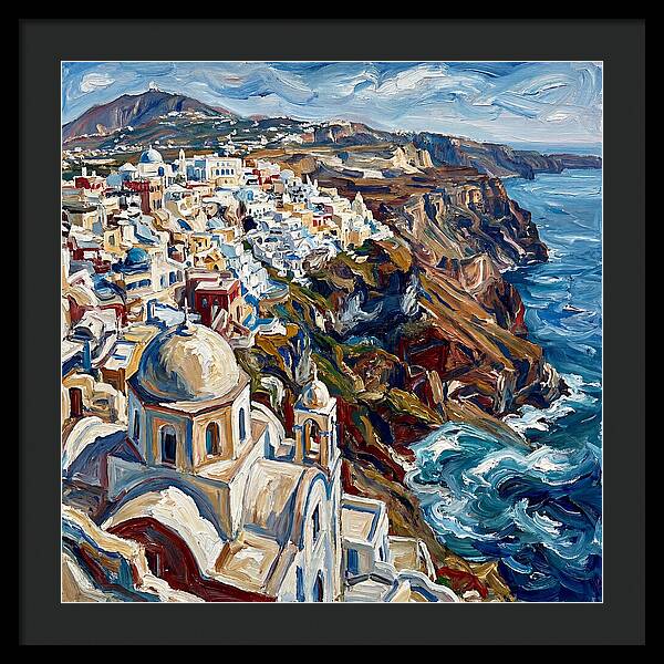 Santorini Coastal Serenity
