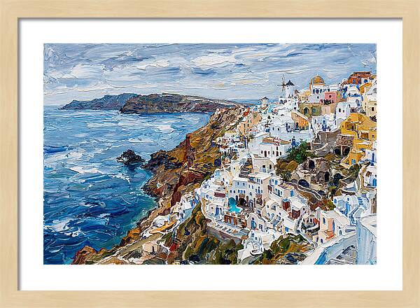 Santorini Coastal View