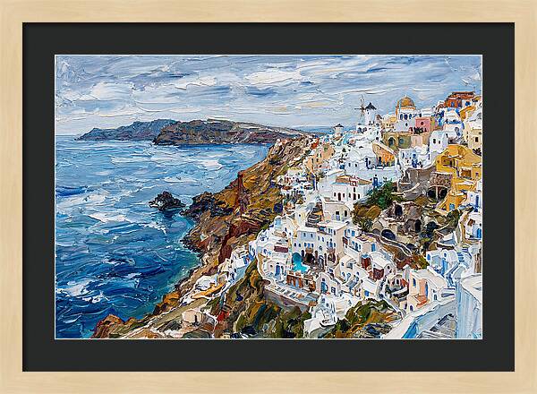 Santorini Coastal View