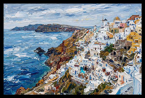 Santorini Coastal View