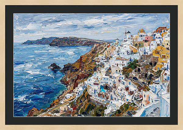 Santorini Coastal View