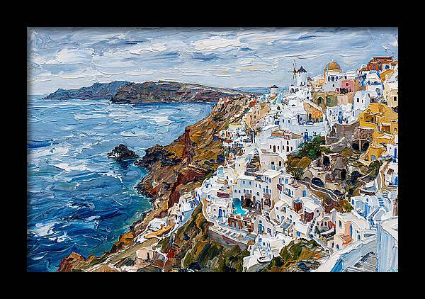 Santorini Coastal View