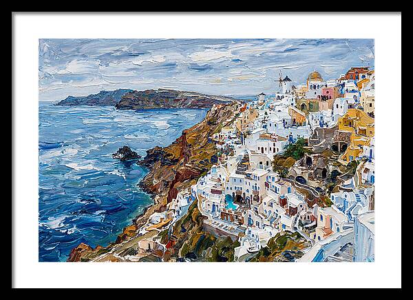 Santorini Coastal View