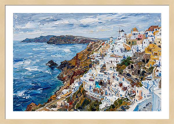 Santorini Coastal View