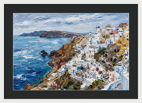Santorini Coastal View